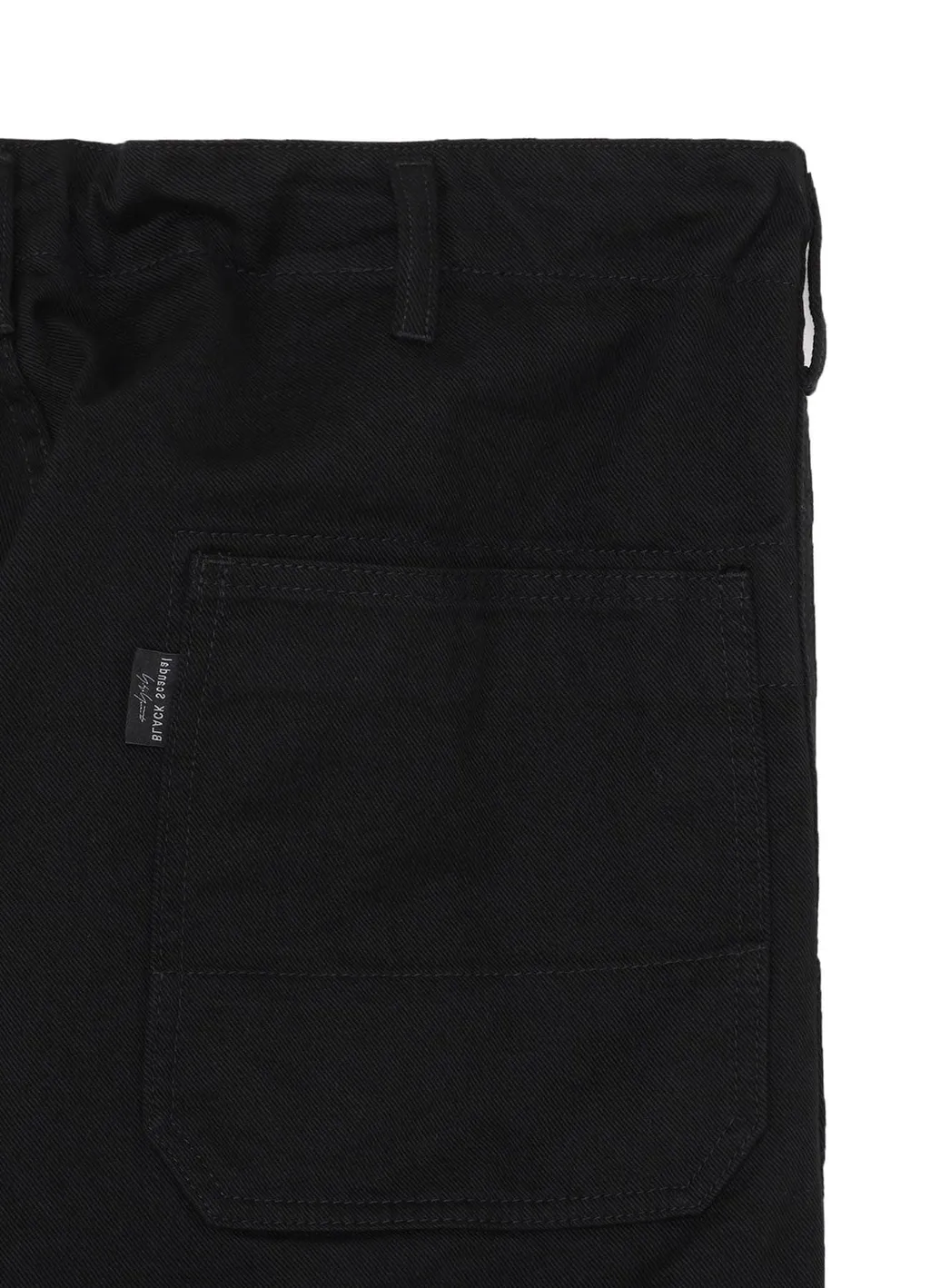 Black Scandal Katsuragi Hem Zip Painter Pants