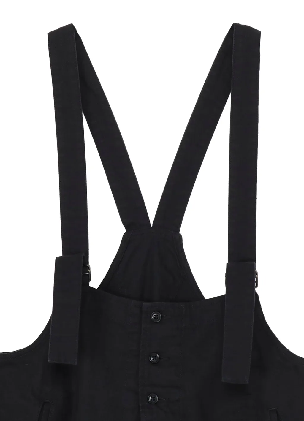 Black Scandal Herringbone Work Overalls