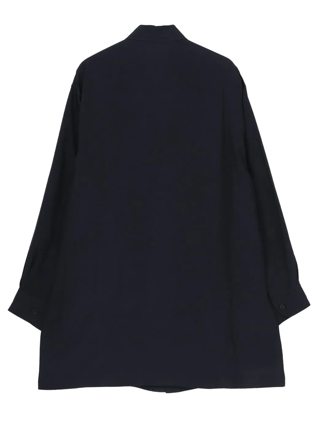 Cu Taffeta Open Collar Shoulder Pl Blouse