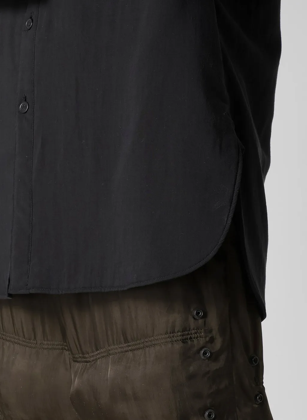 Cellulose Lawn Stole Detail Padded Blouse