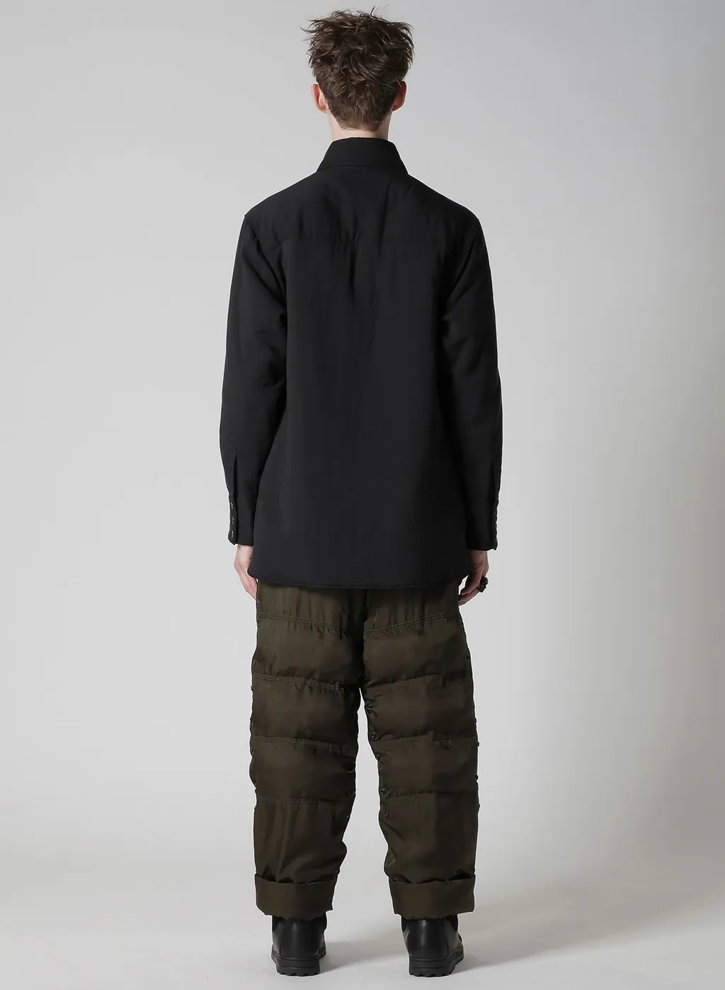 Cellulose Lawn Stole Detail Padded Blouse