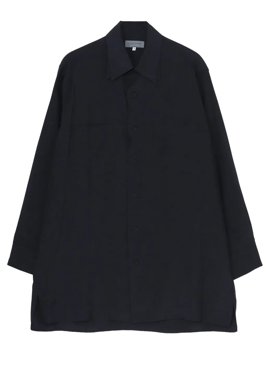 Cu Taffeta 2 Collar Big Standard Shirt