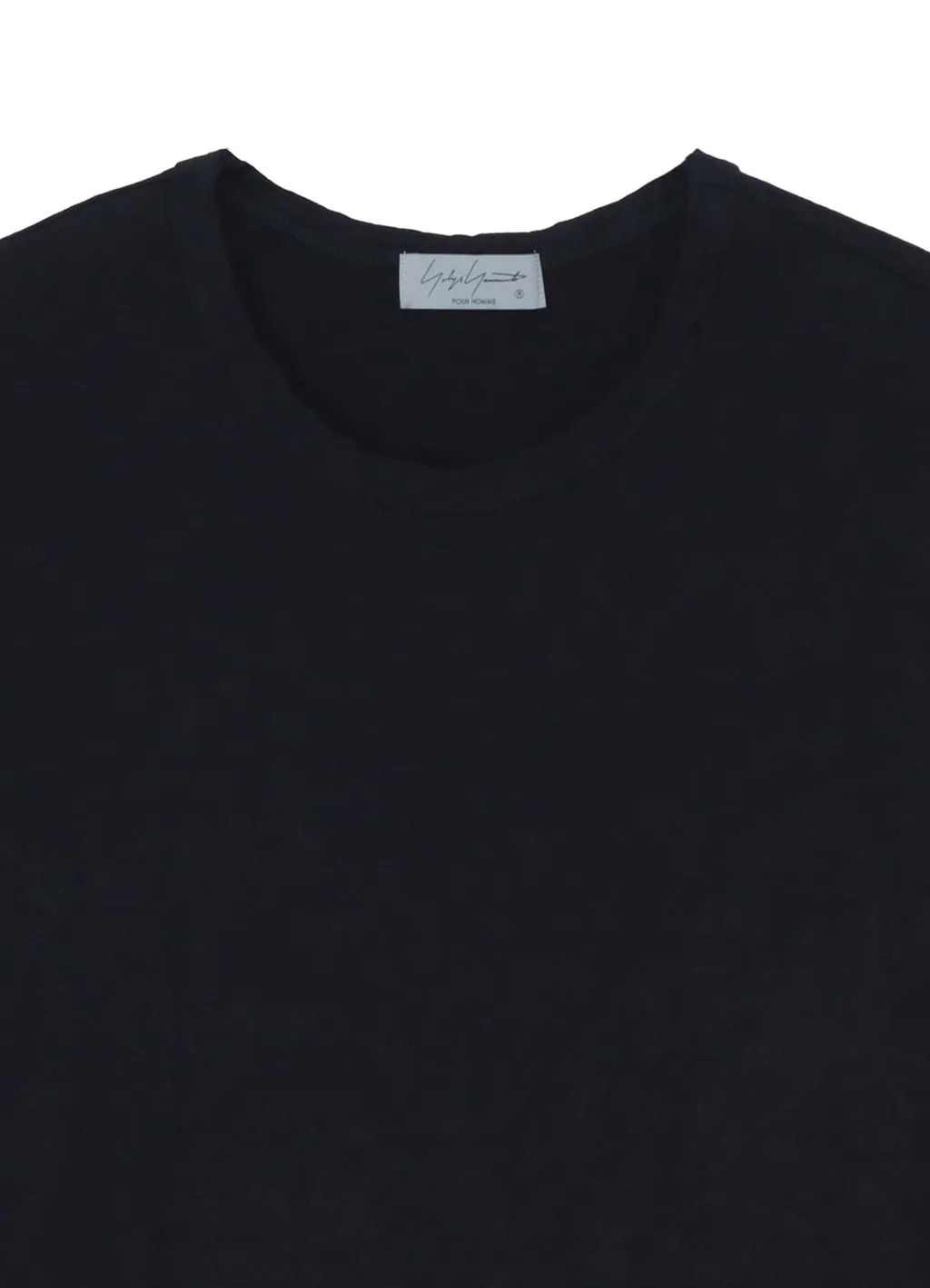 Washable Wool Jersey Round Neck Long Slv T