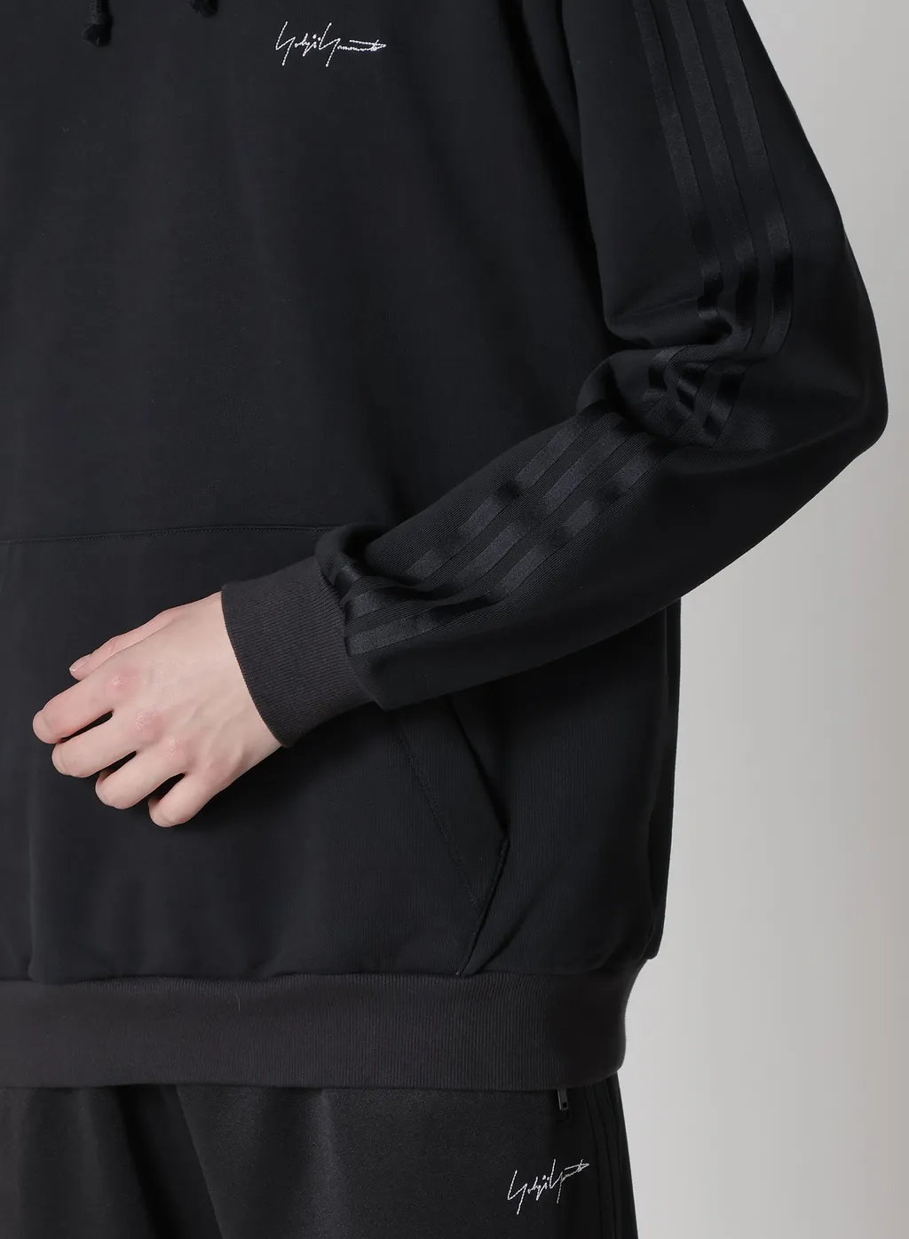 Y-3 Kuro 3Stripes Hoodie