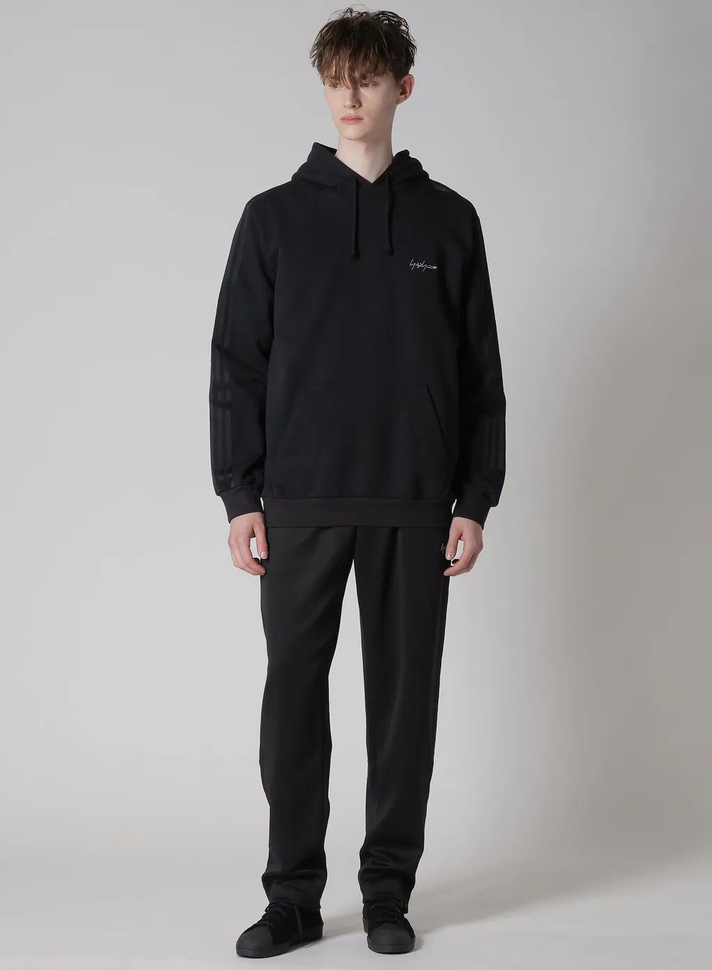 Y-3 Kuro 3Stripes Hoodie