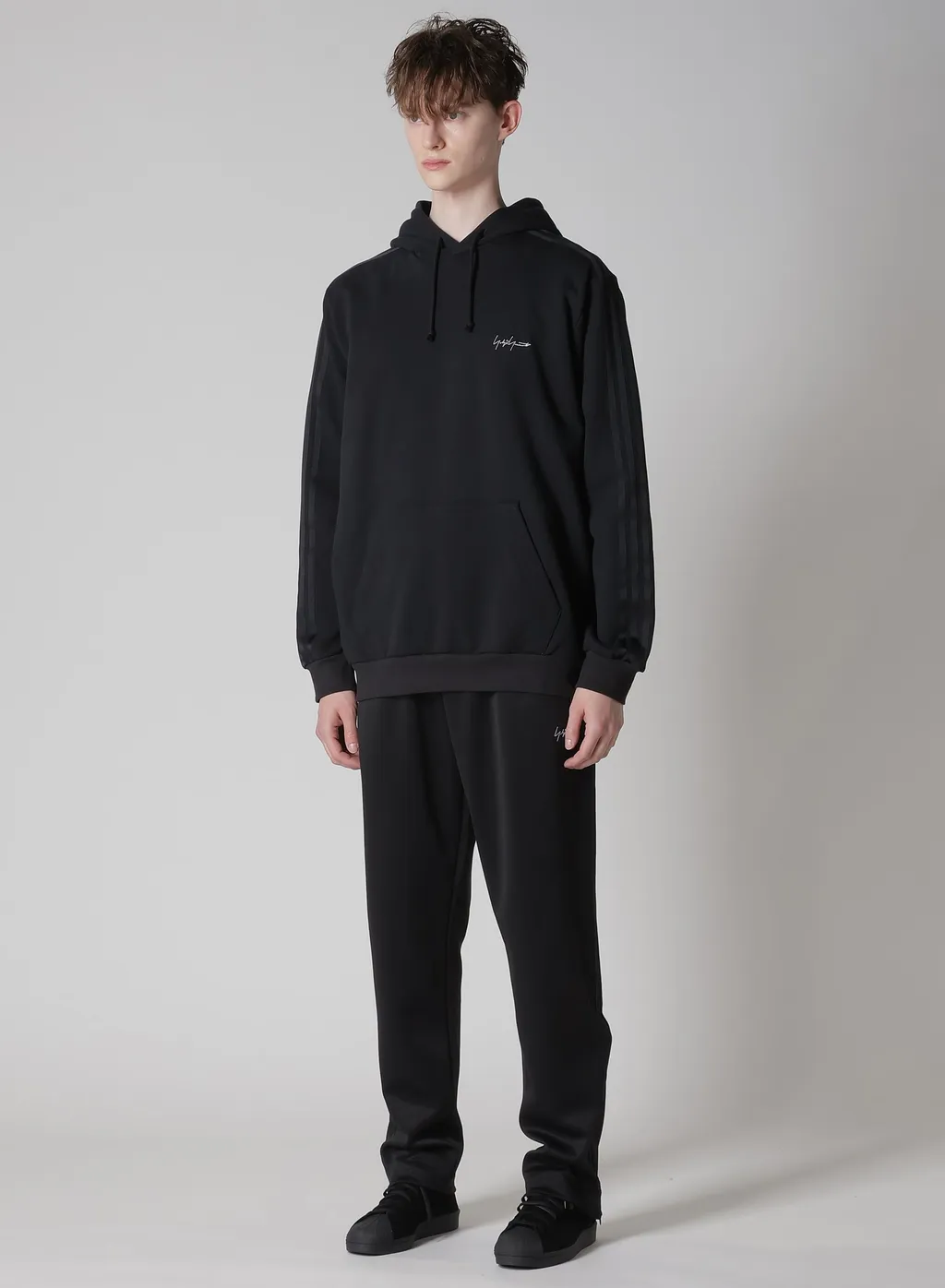 Y-3 Kuro 3Stripes Hoodie