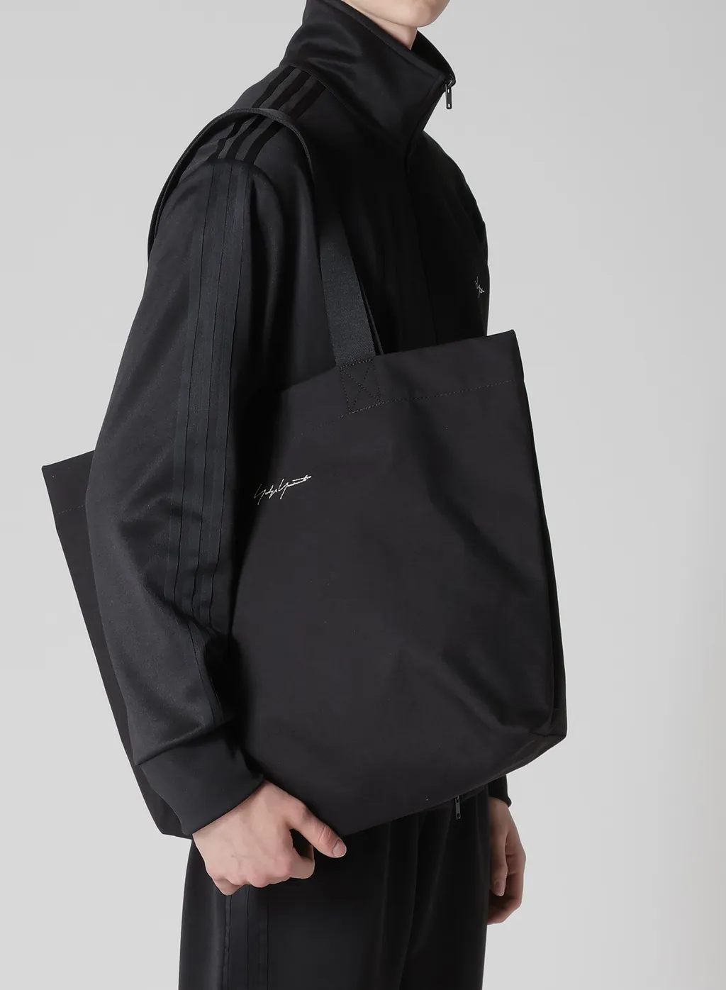 Y-3 Kuro Canvas Tote Bag