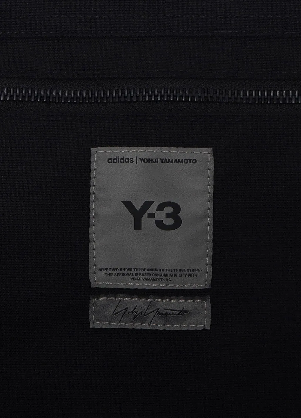 Y-3 Kuro Canvas Tote Bag