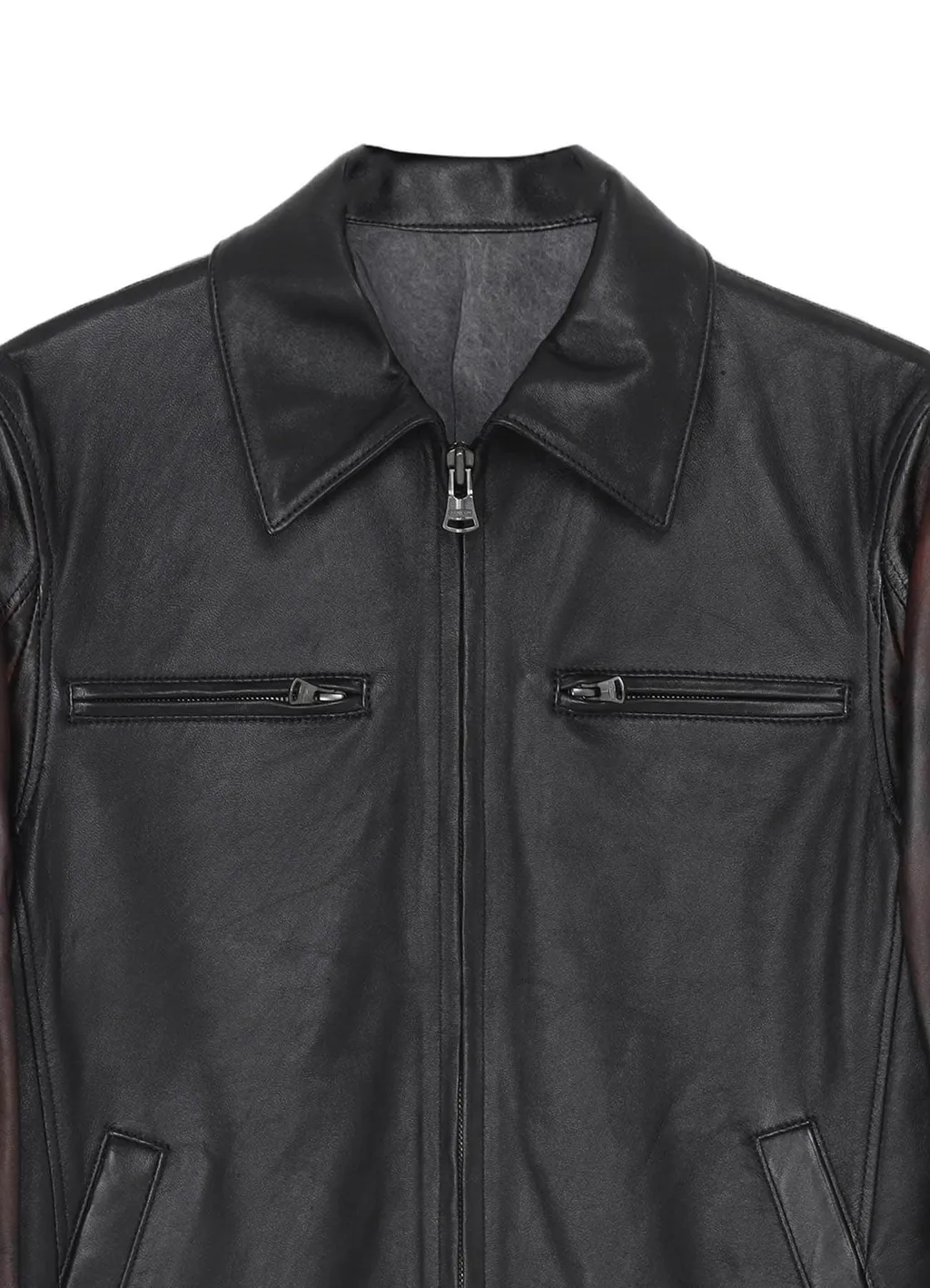 Combi Sheep Dyed Single Zip Blouson
