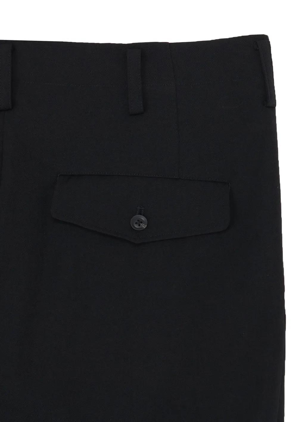 Wool Gabardine 2Tucks Pants
