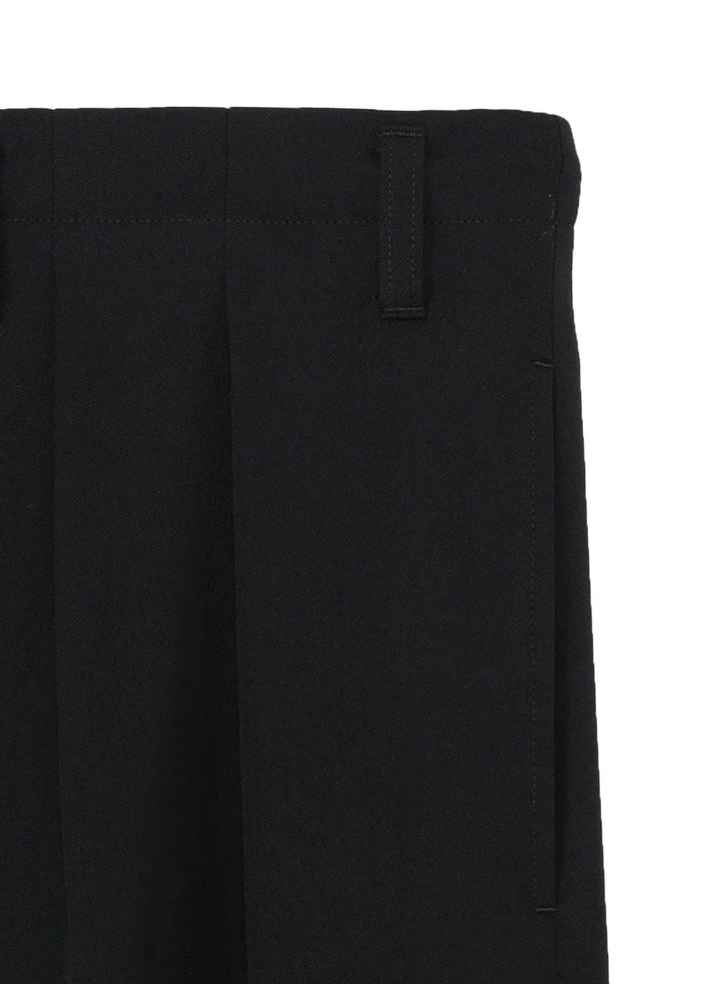 Wool Gabardine Thin Balloon Pants