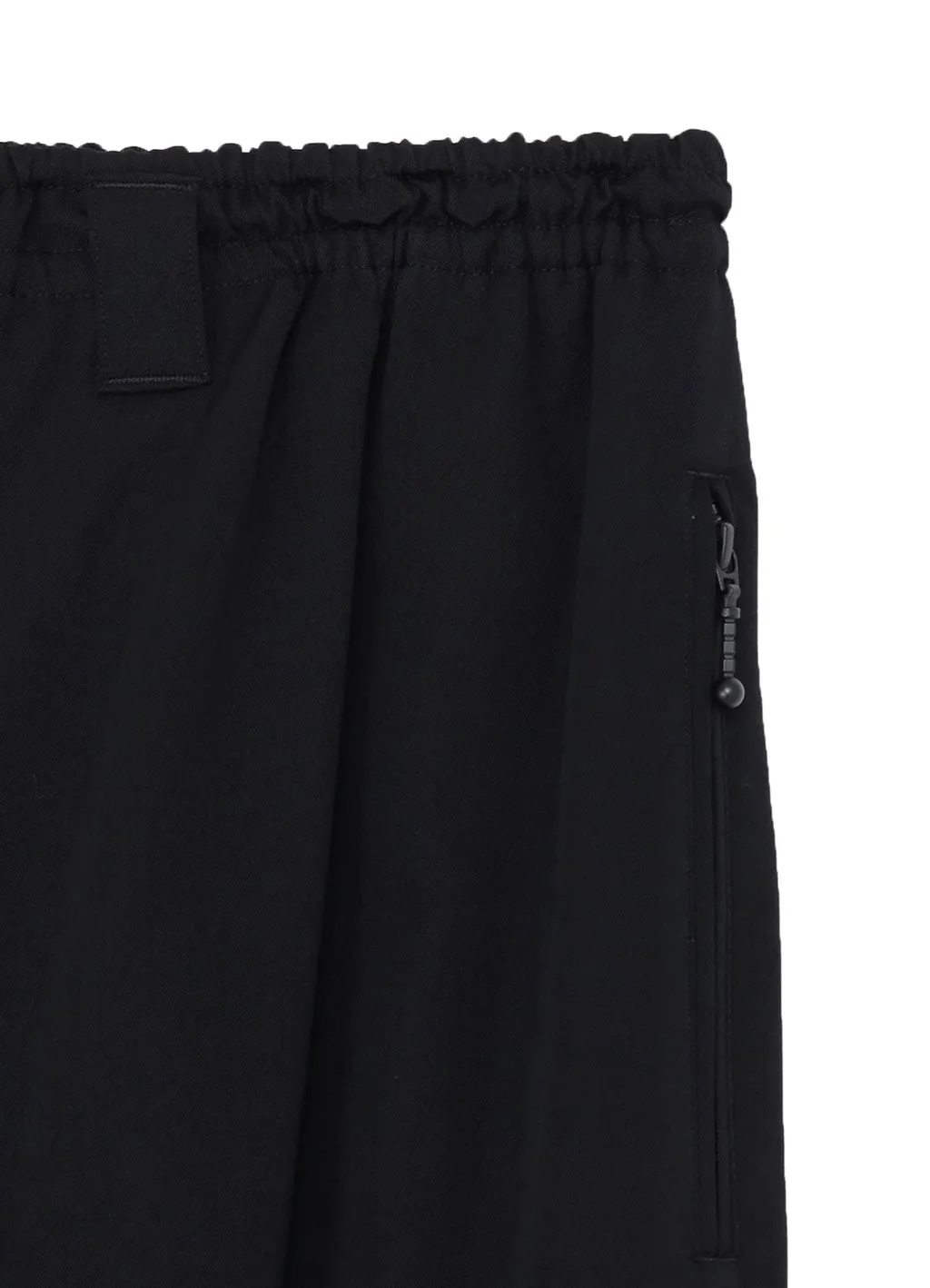 Wool Gabardine Ball Fastener Pants