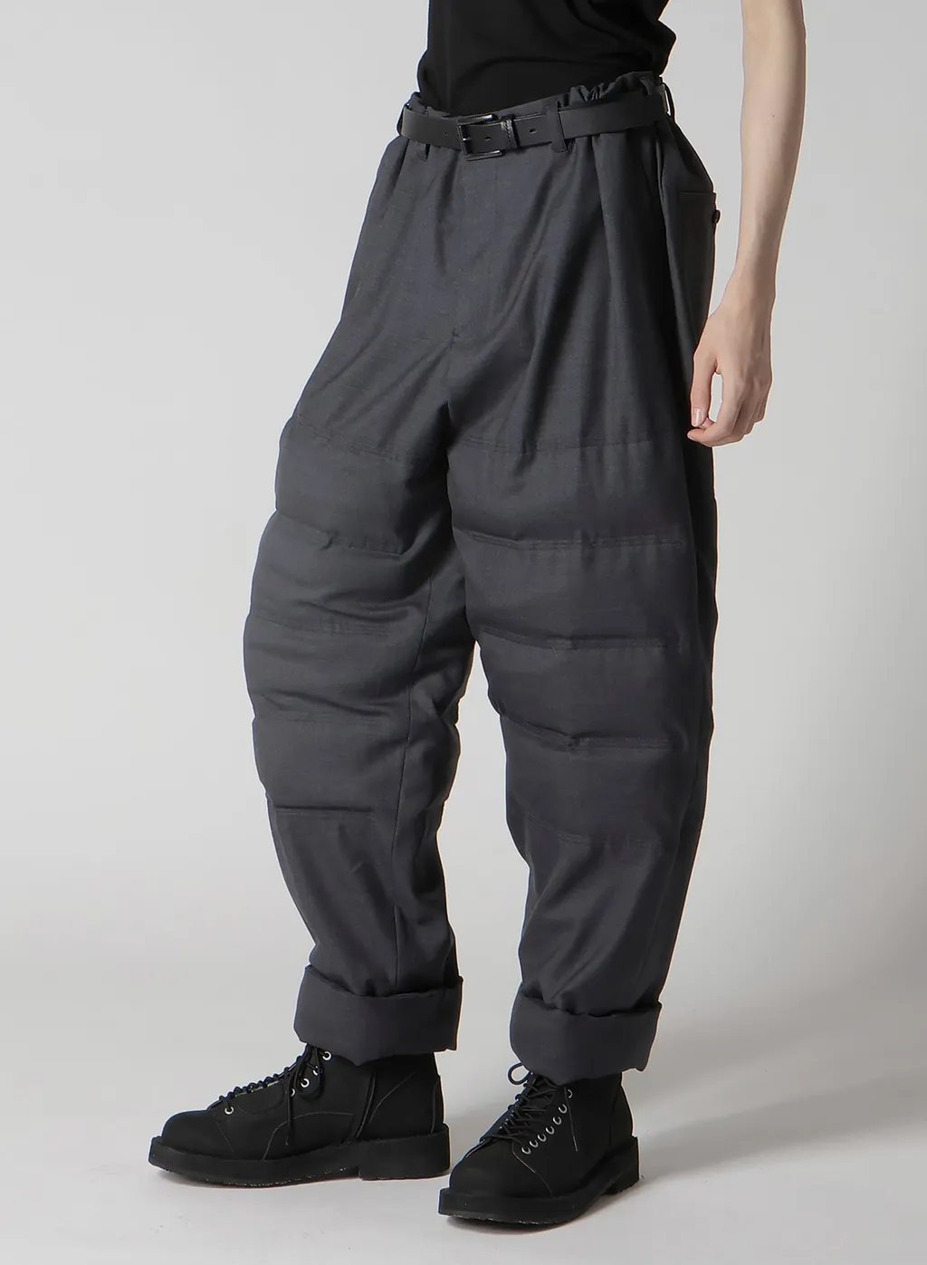 Horizontal Padded Pants