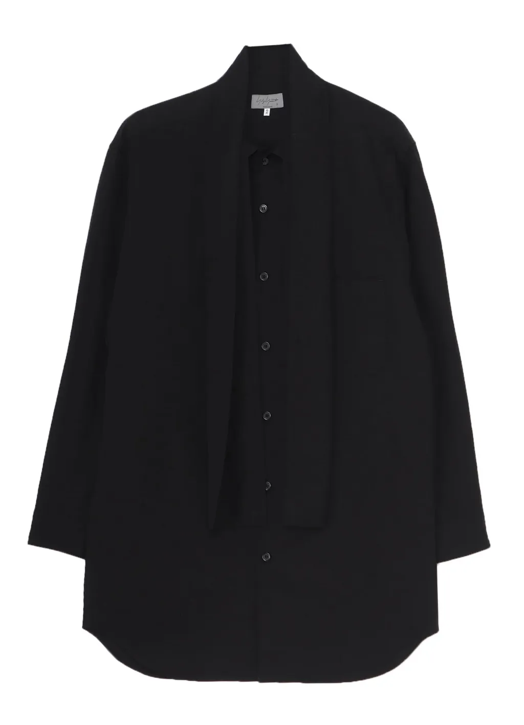 100/2 Broad Scarf Collar Blouse