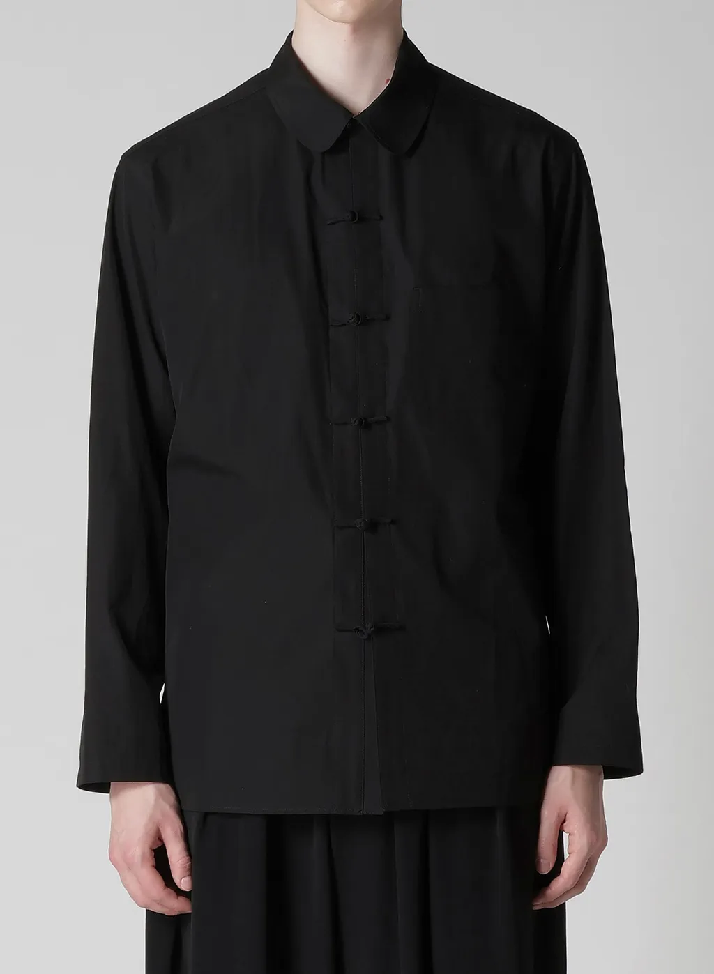 100/2 Broad China Button Blouse