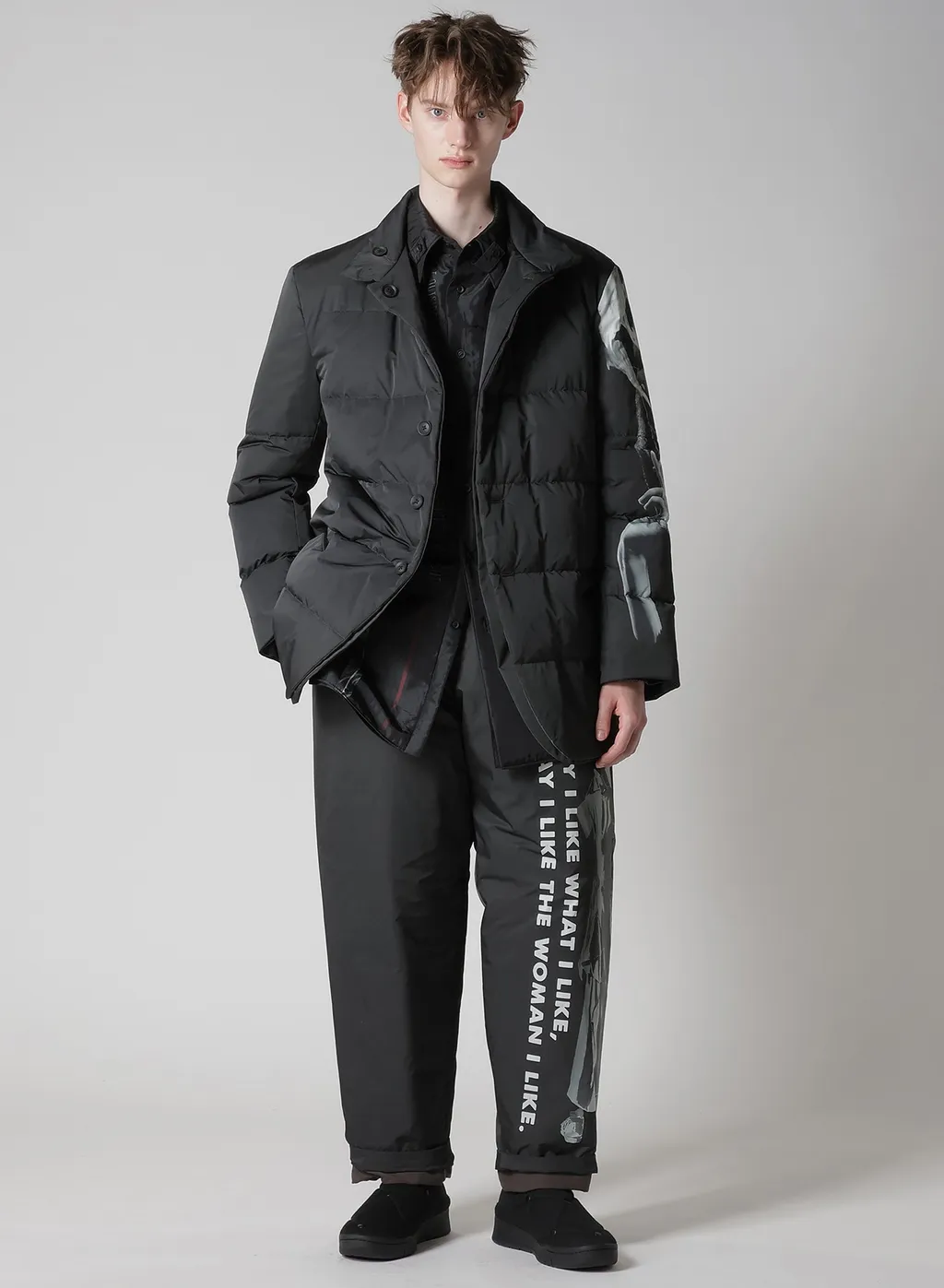 Woman Printed Side Pocket Pants With Liner