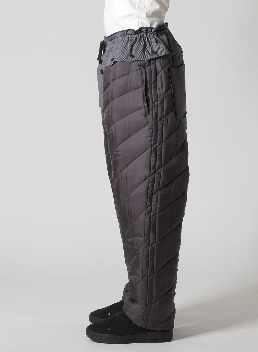 Woman Printed Side Pocket Pants With Liner