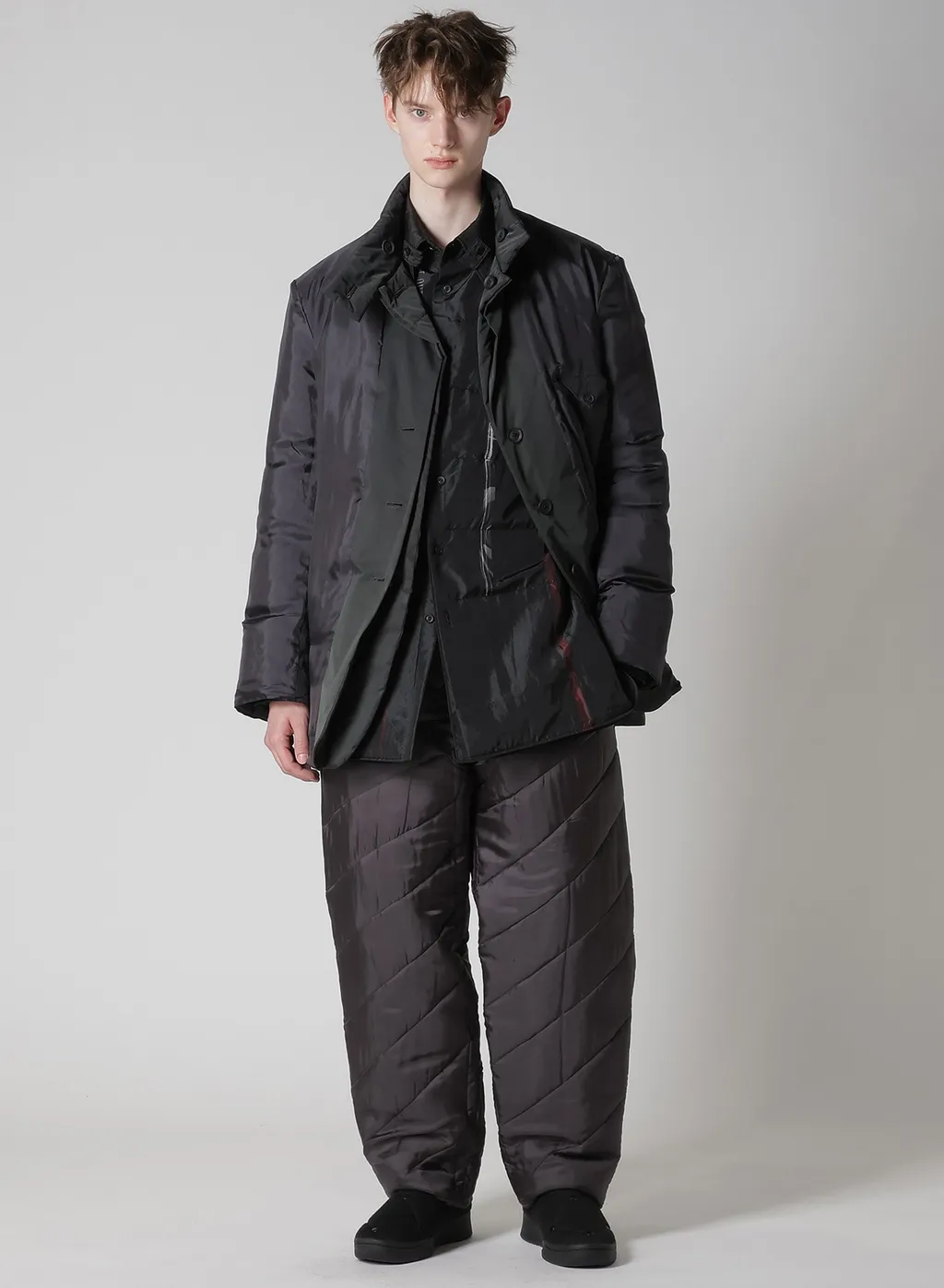 Woman Printed Side Pocket Pants With Liner