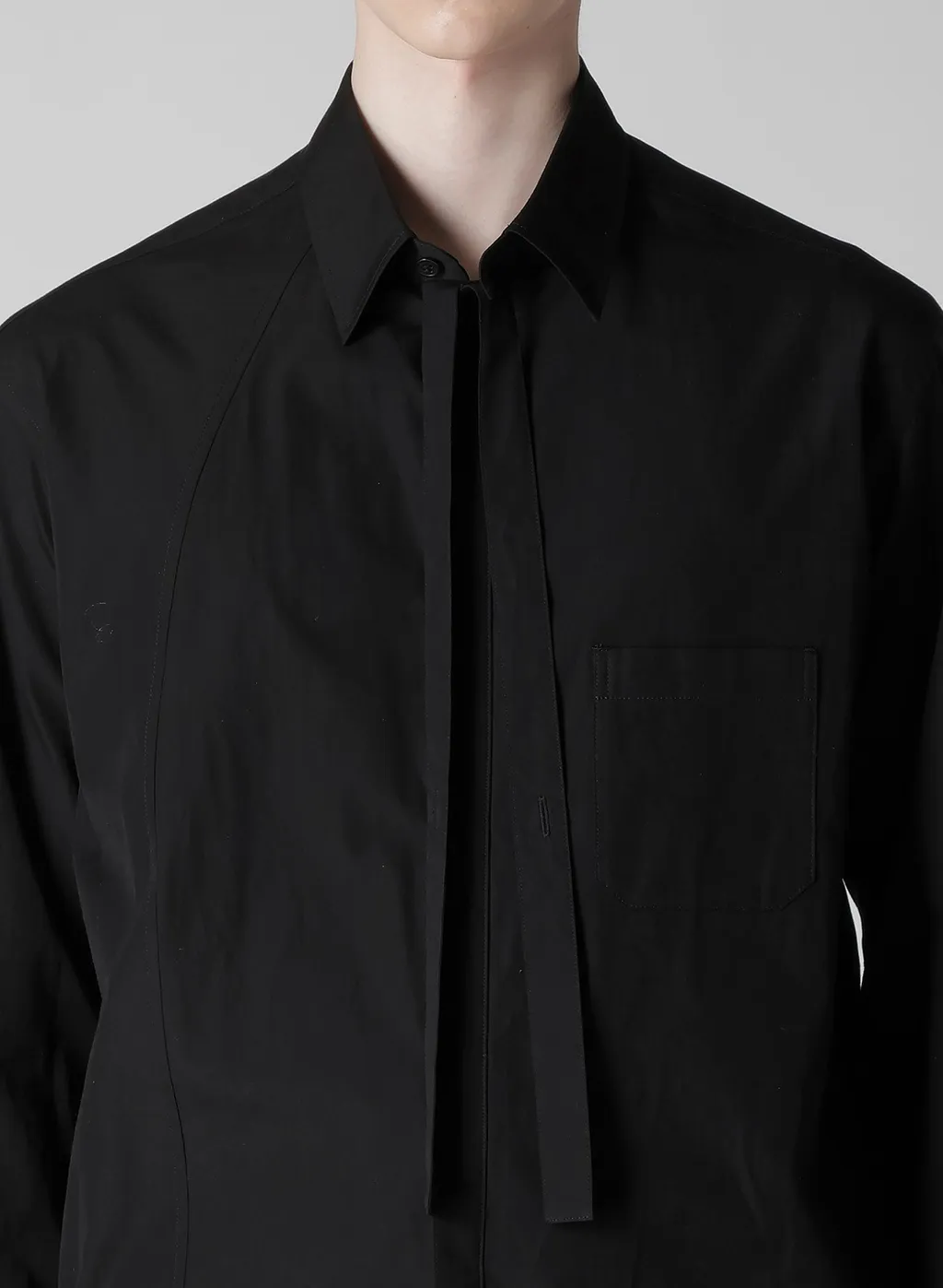 100/2 Broad Switching Blouse With Bowtie