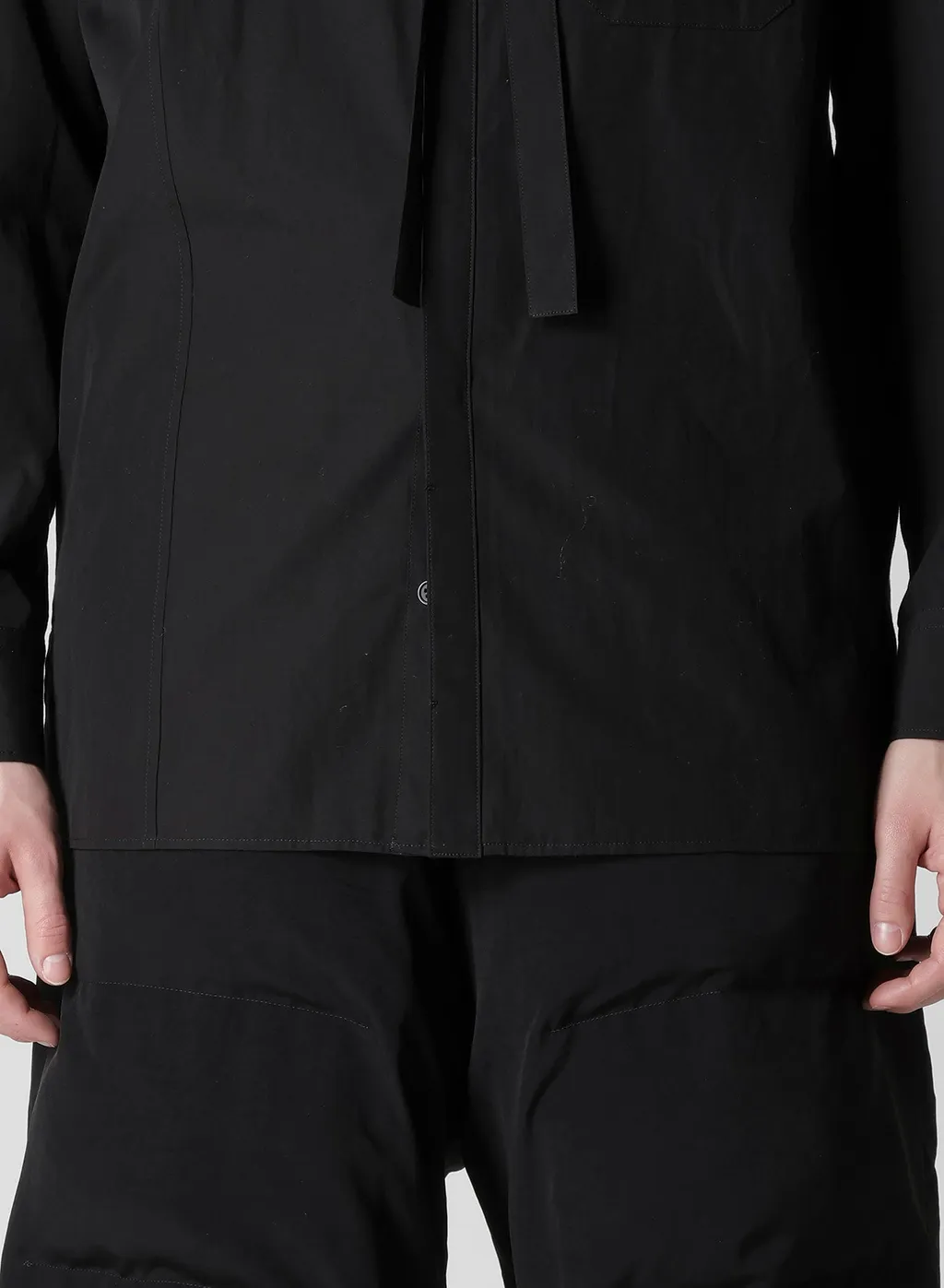 100/2 Broad Switching Blouse With Bowtie