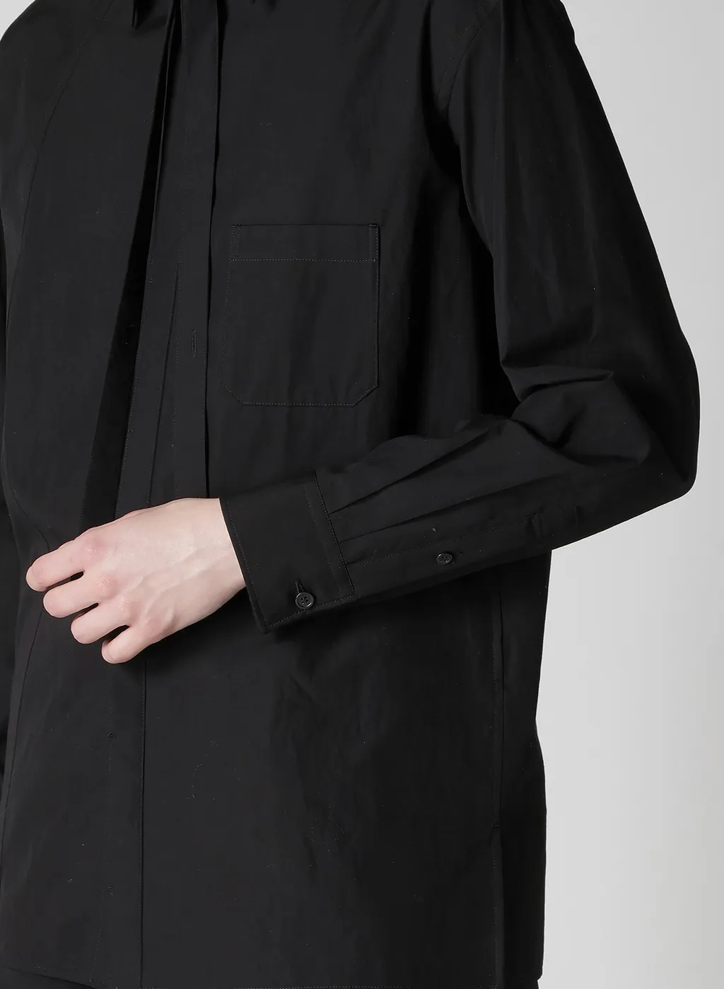 100/2 Broad Switching Blouse With Bowtie
