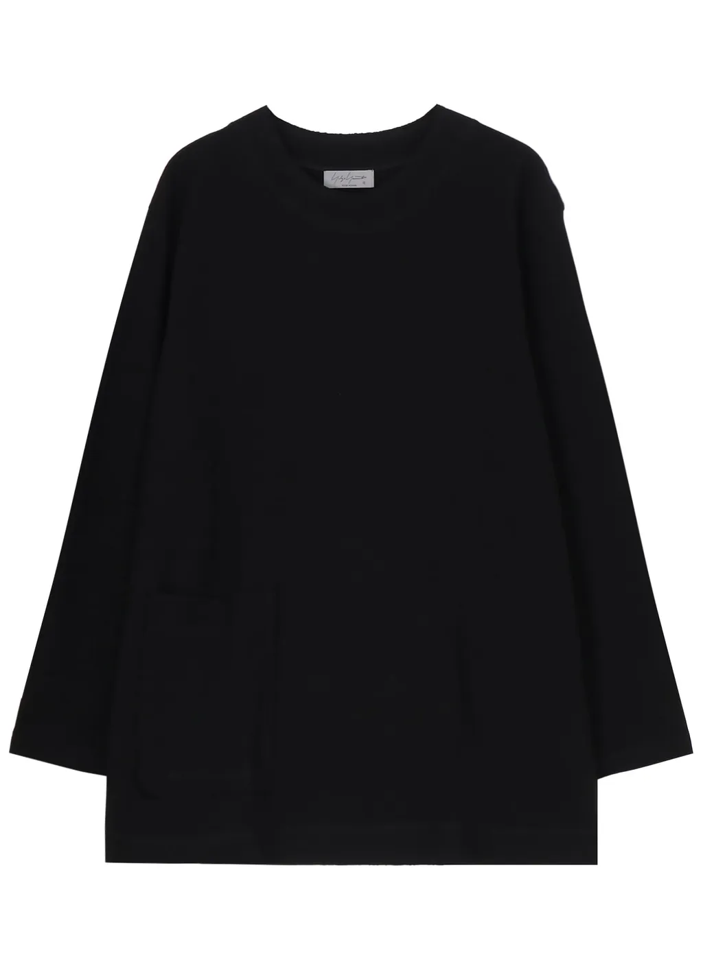 Purl Stitch Raw Edge Ls T