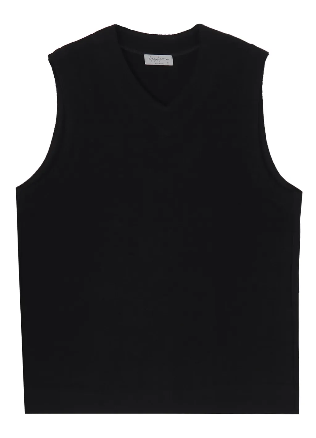Purl Stitch Raw Edge Vest