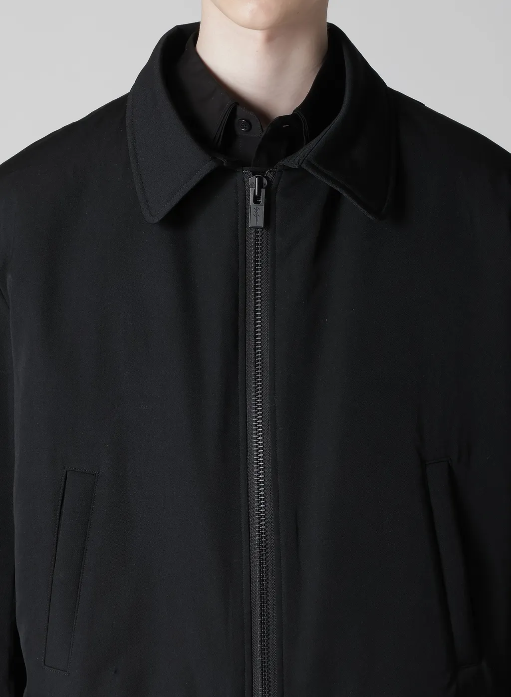 Wool Gabardine Flight Jacket