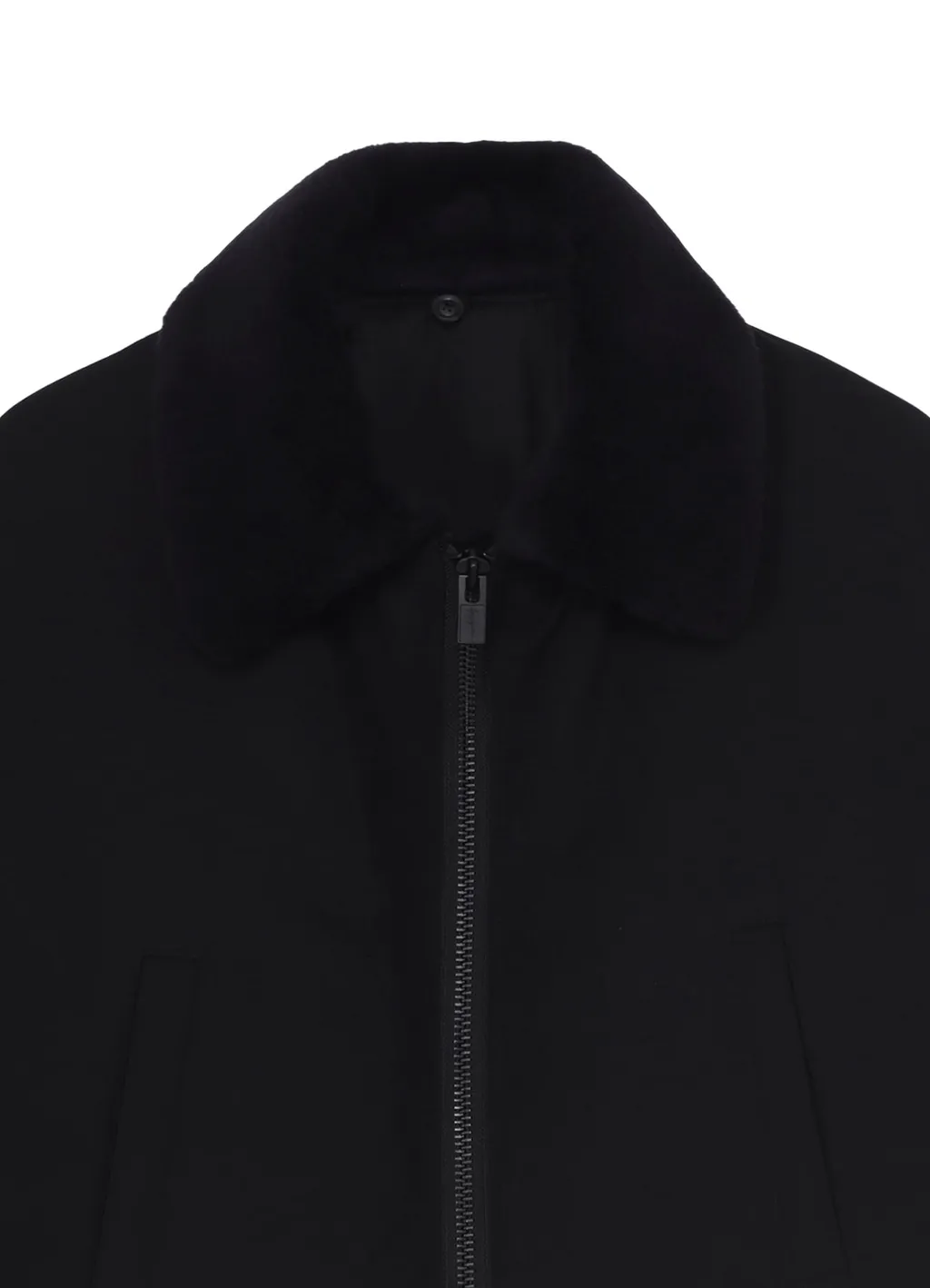 Wool Gabardine Flight Jacket