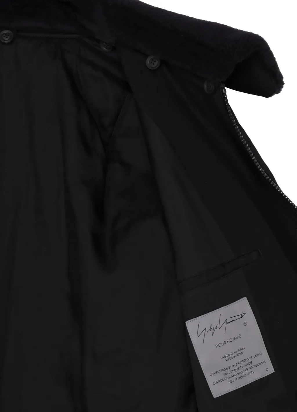 Wool Gabardine Flight Jacket