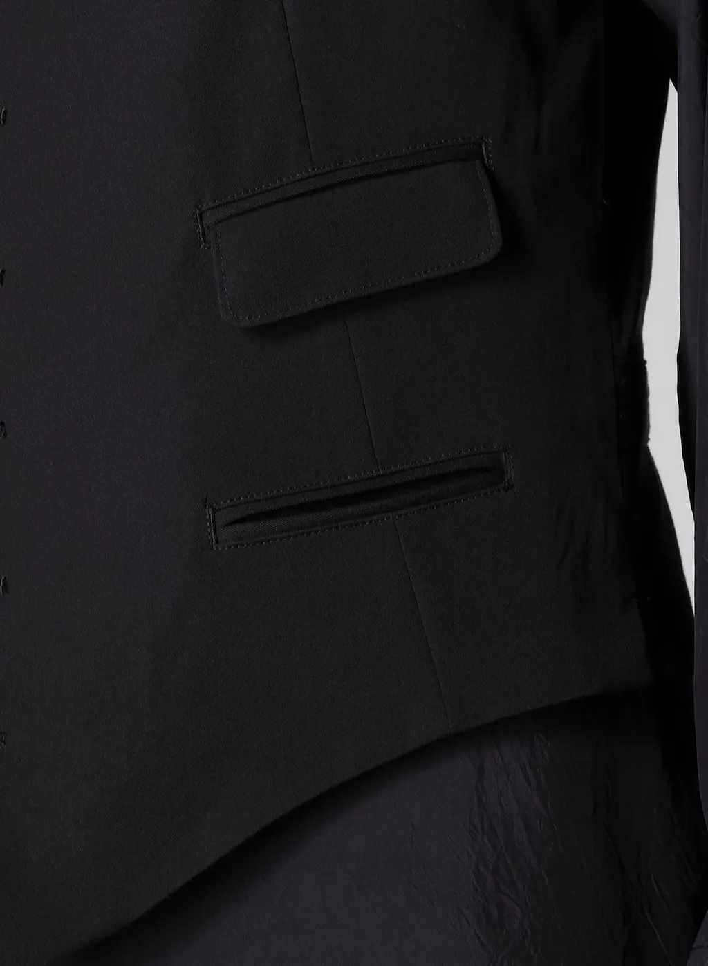 Wool Gabardine 7Buttons Vest