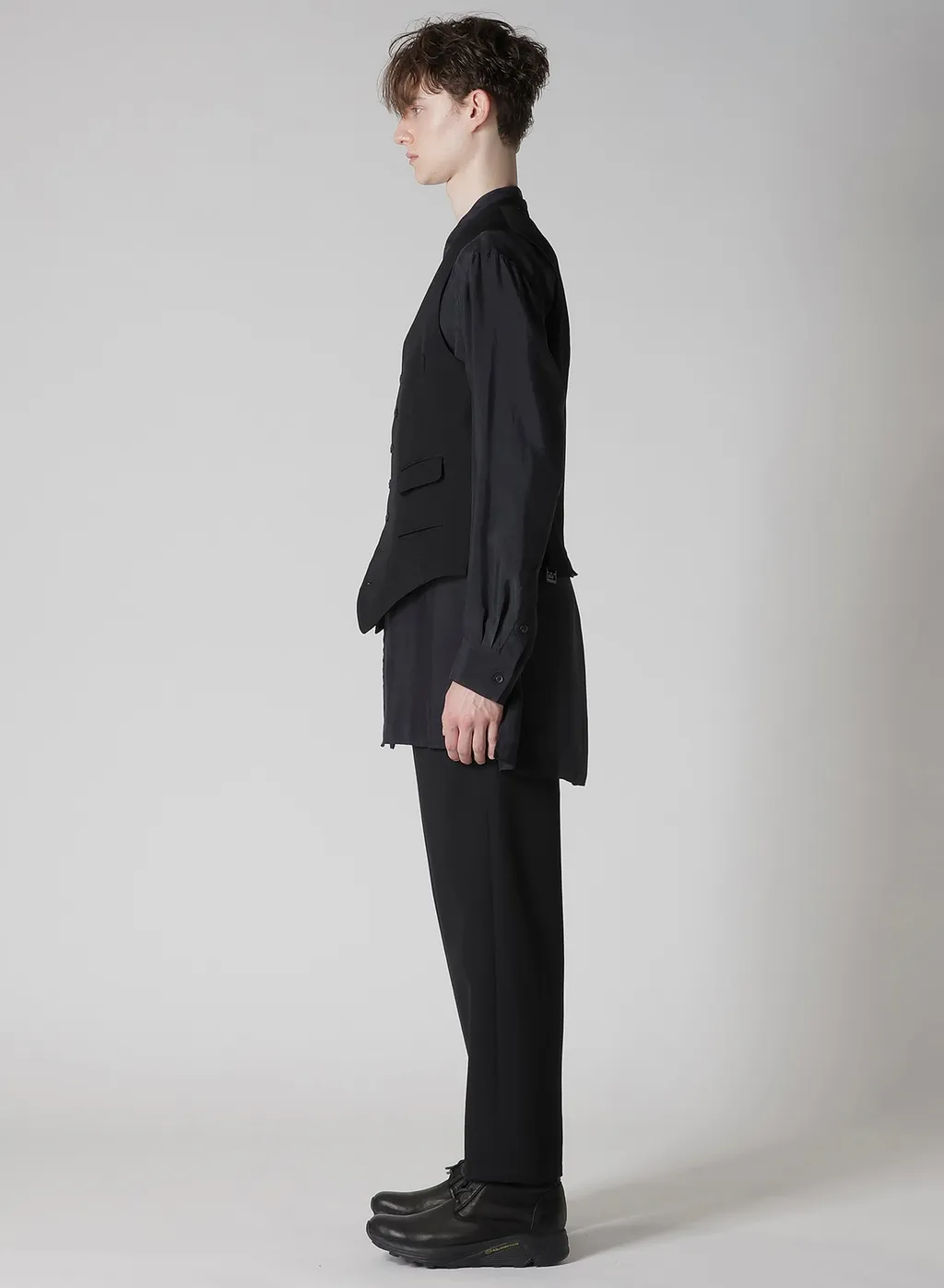 Wool Gabardine 7Buttons Vest