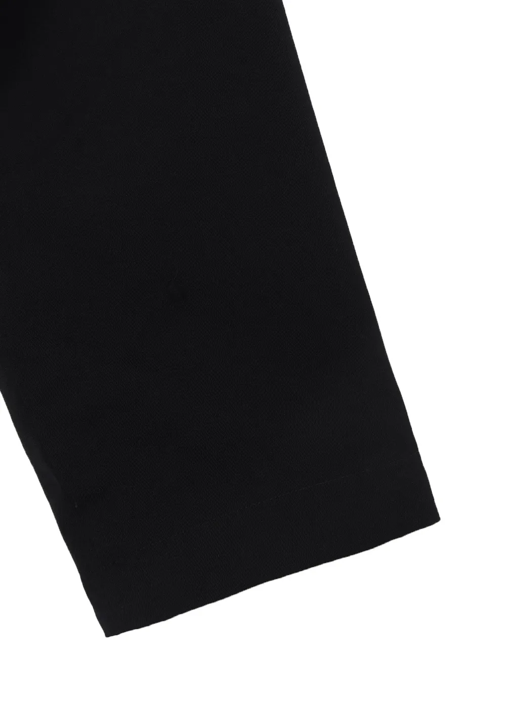 Wool Gabardine Straight Cutting Stand Collar Coat