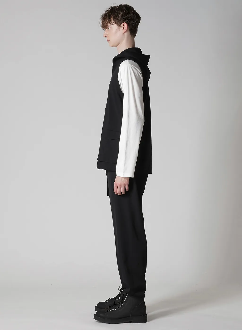 High Density Jersey Hooded Zip Vest