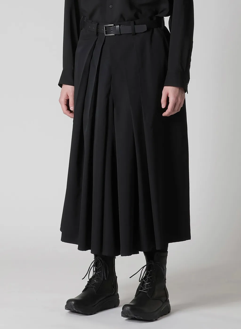 Wool Gabardine Hakama Pants