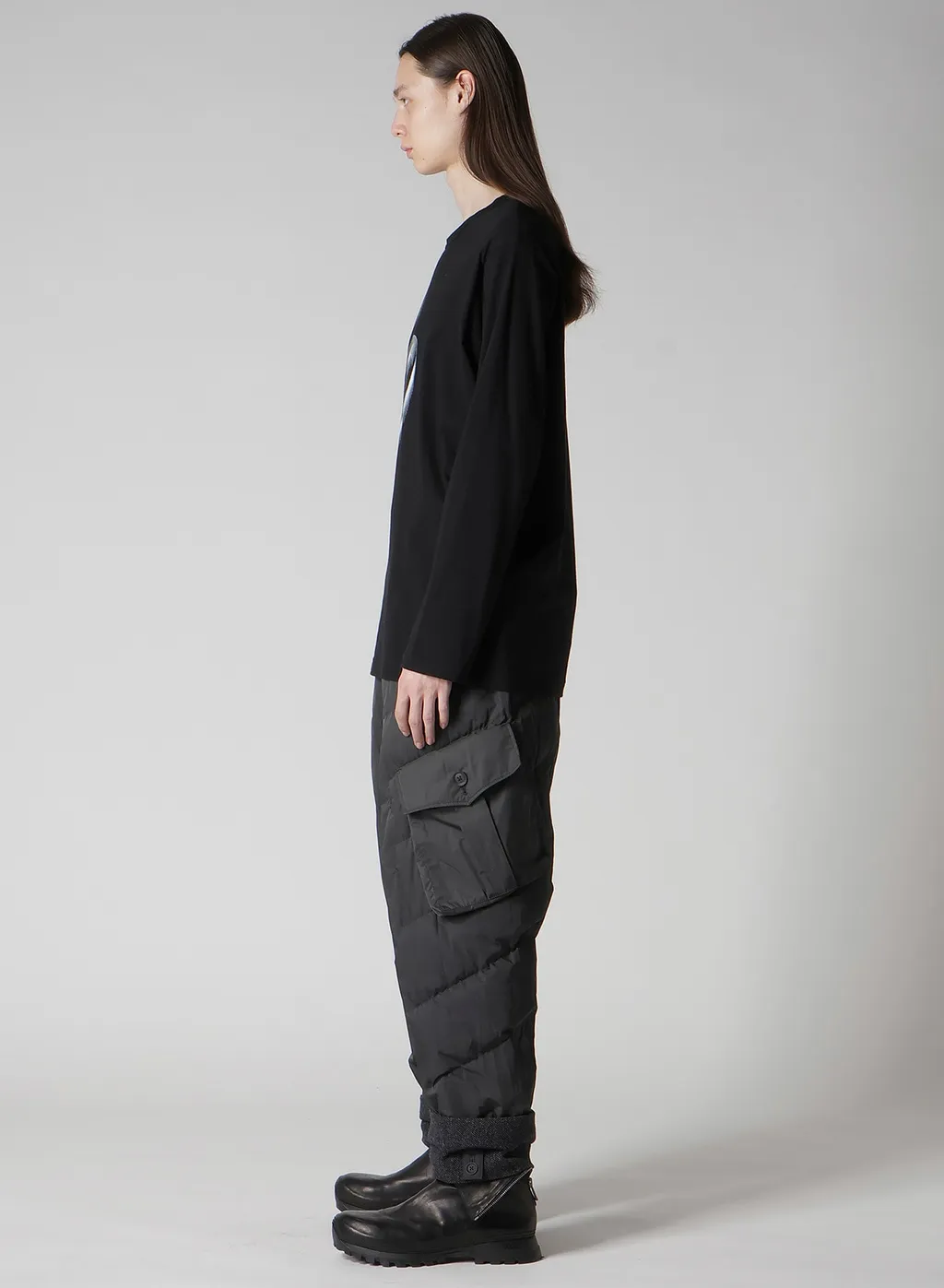 30/-Combed Single Jersey Basic Long Slv Pt D