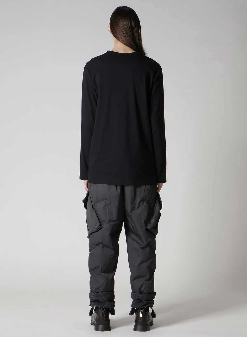 30/-Combed Single Jersey Basic Long Slv Pt D