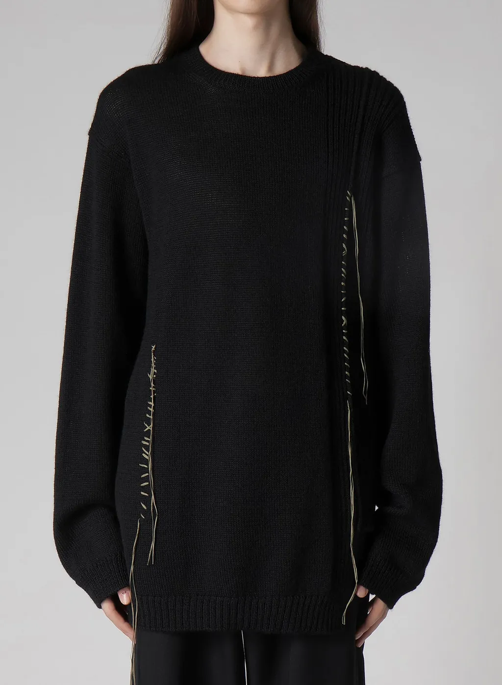 5G1P Embroidery Plain Stitch Embroidery Round Neck Po