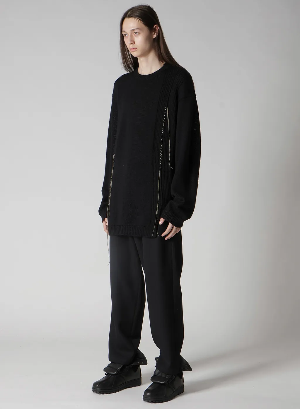 5G1P Embroidery Plain Stitch Embroidery Round Neck Po