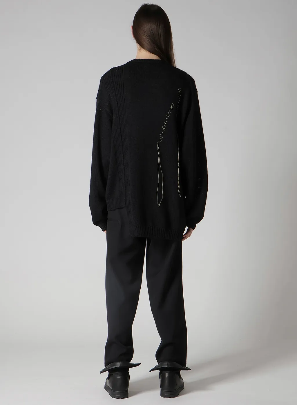 5G1P Embroidery Plain Stitch Embroidery Round Neck Po