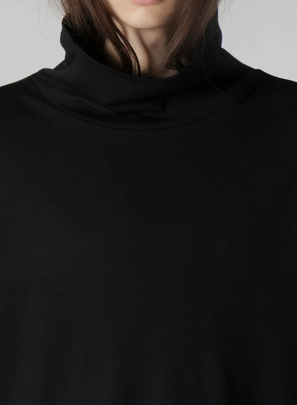 1/80 Washable Wool Interlock Turtle Neck Long Slv