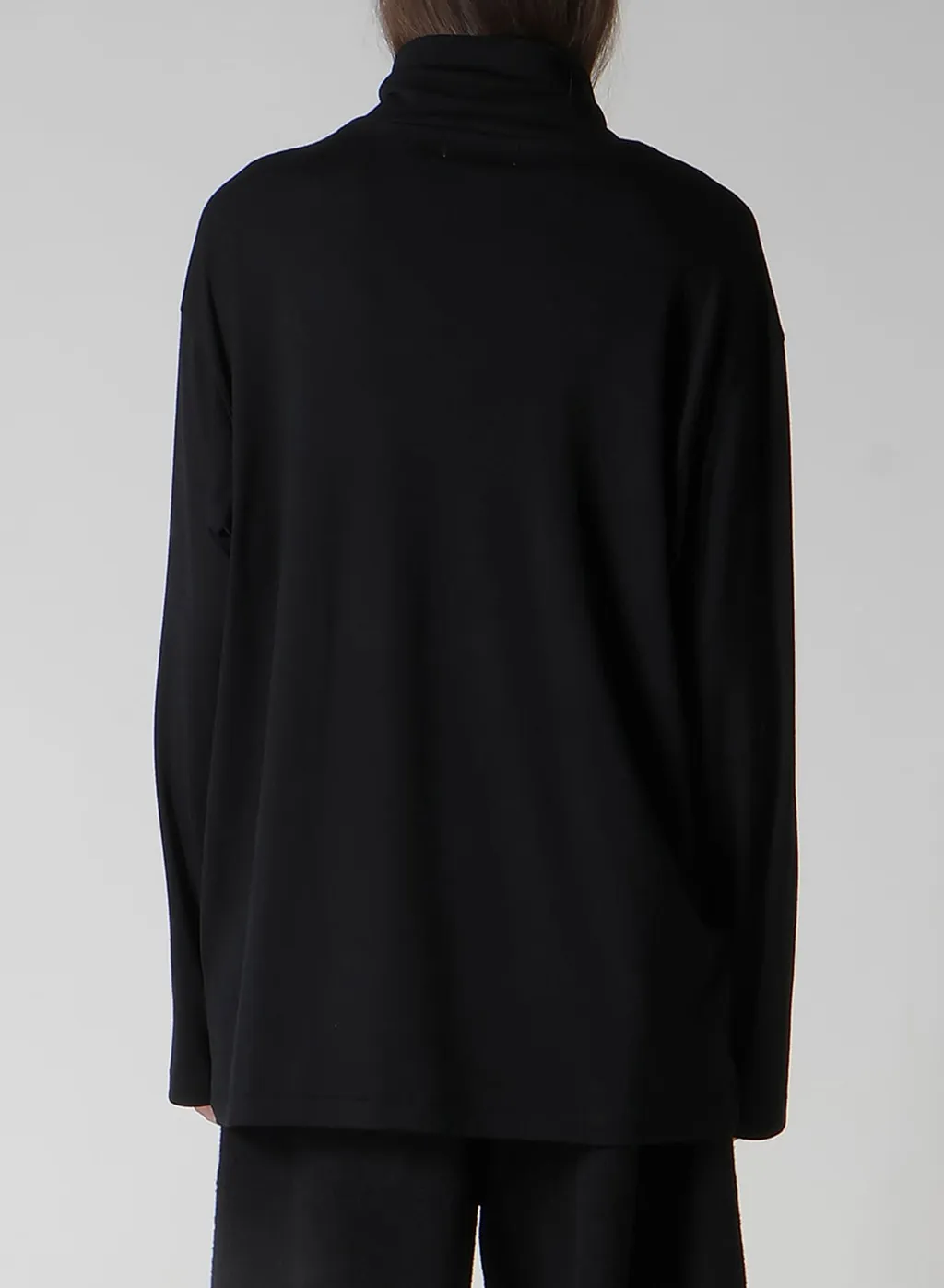 1/80 Washable Wool Interlock Turtle Neck Long Slv
