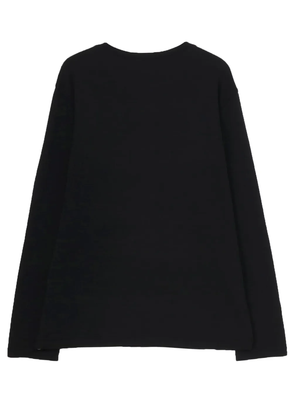 1/80 Washable Wool Interlock Layered Neck Long Slv T