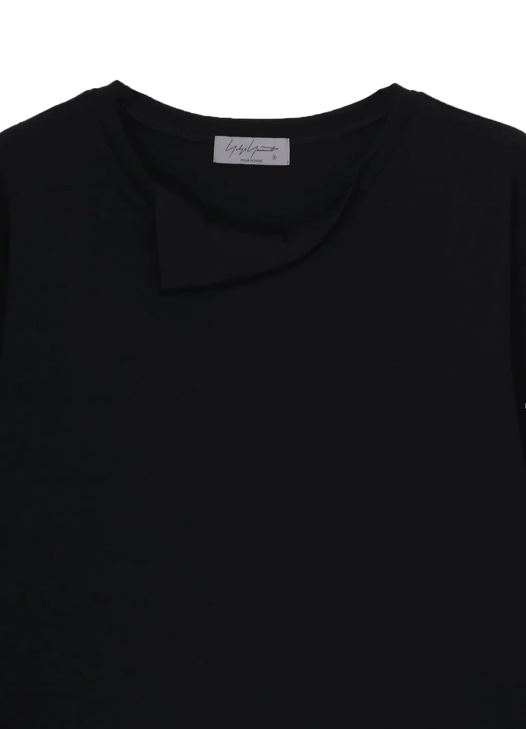 1/80 Washable Wool Interlock Layered Neck Long Slv T