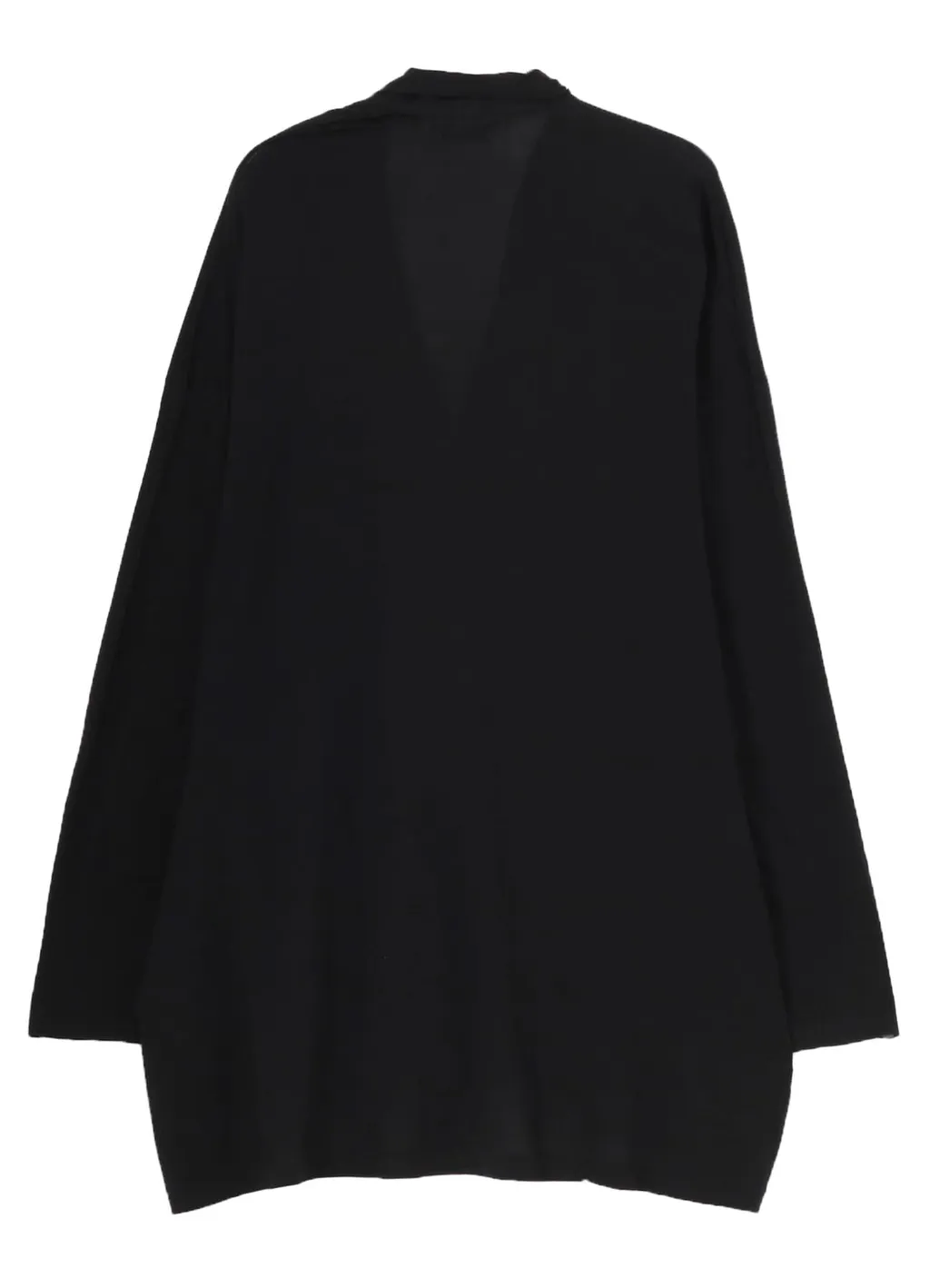 Cotton Cashmere Jersey One Button Cardigan