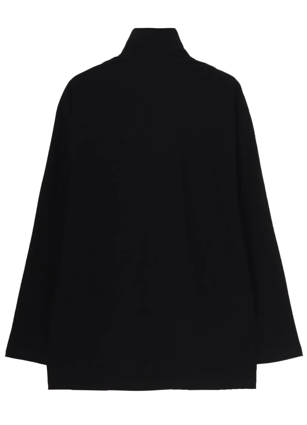 30/-Cotton Single Jersey Padded Collar Half Zip Long S