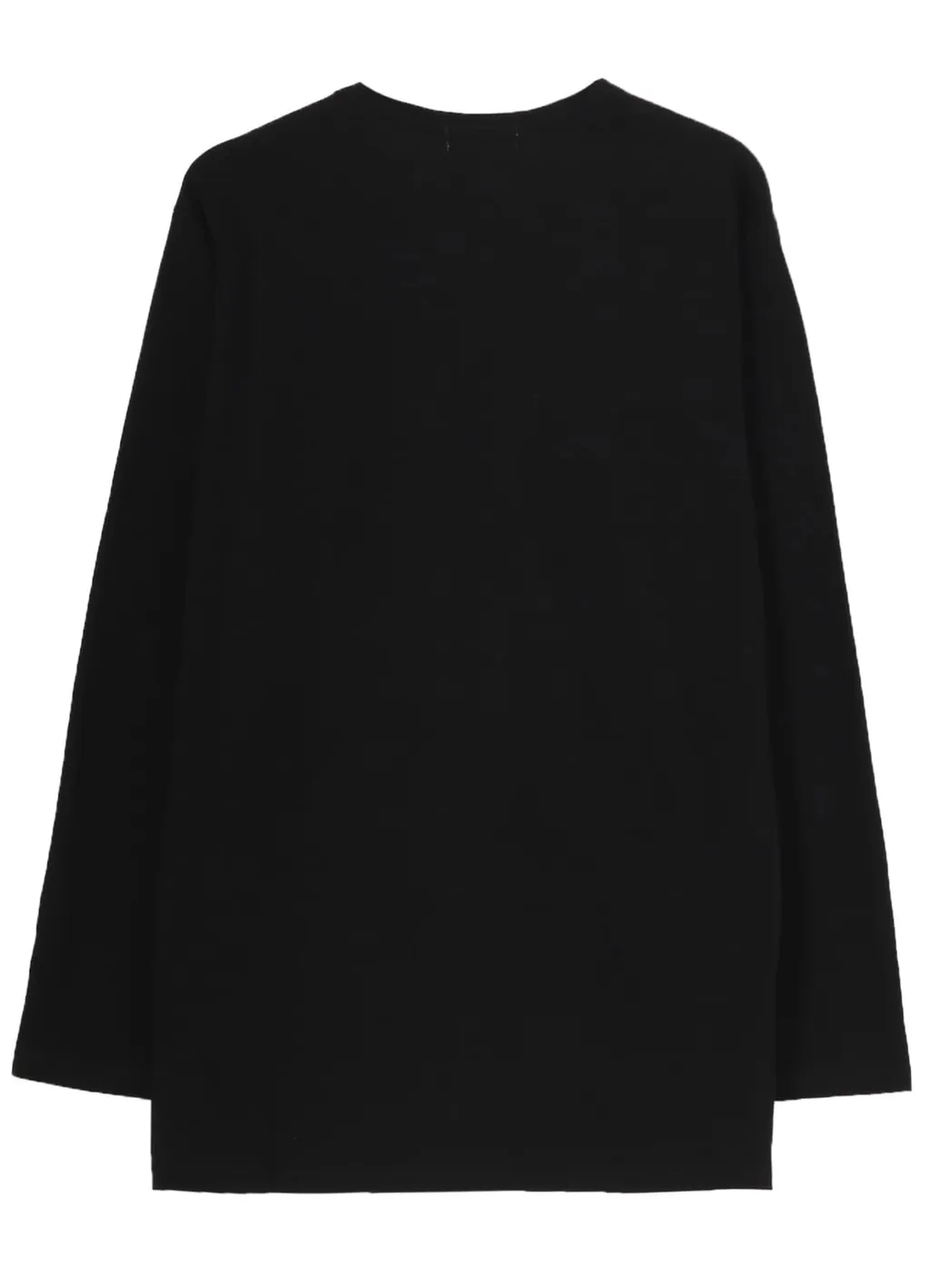 30/-Cotton Single Jersey Button Slit Long Slv T