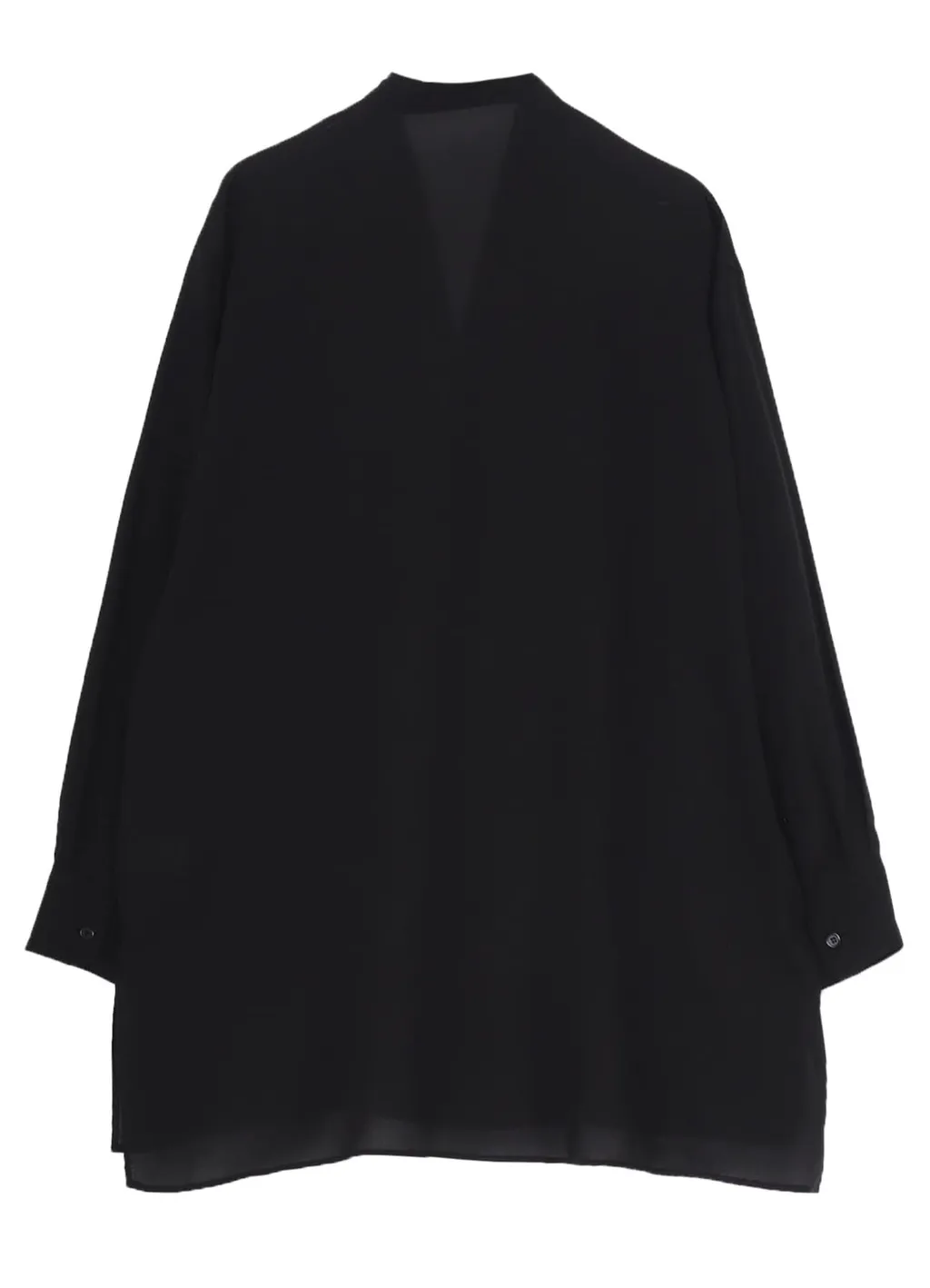 Celllose Lawn Notched Shirt