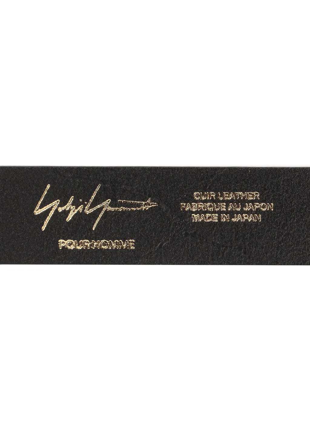 Matt Soft Oil Leather 30Mm Plain Belt