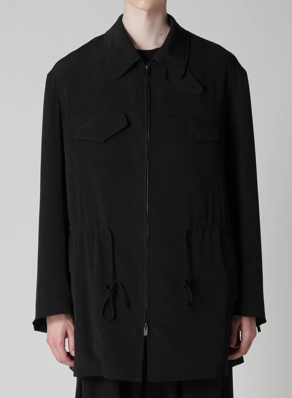 Ta Tuxedo Blouson With Waist String